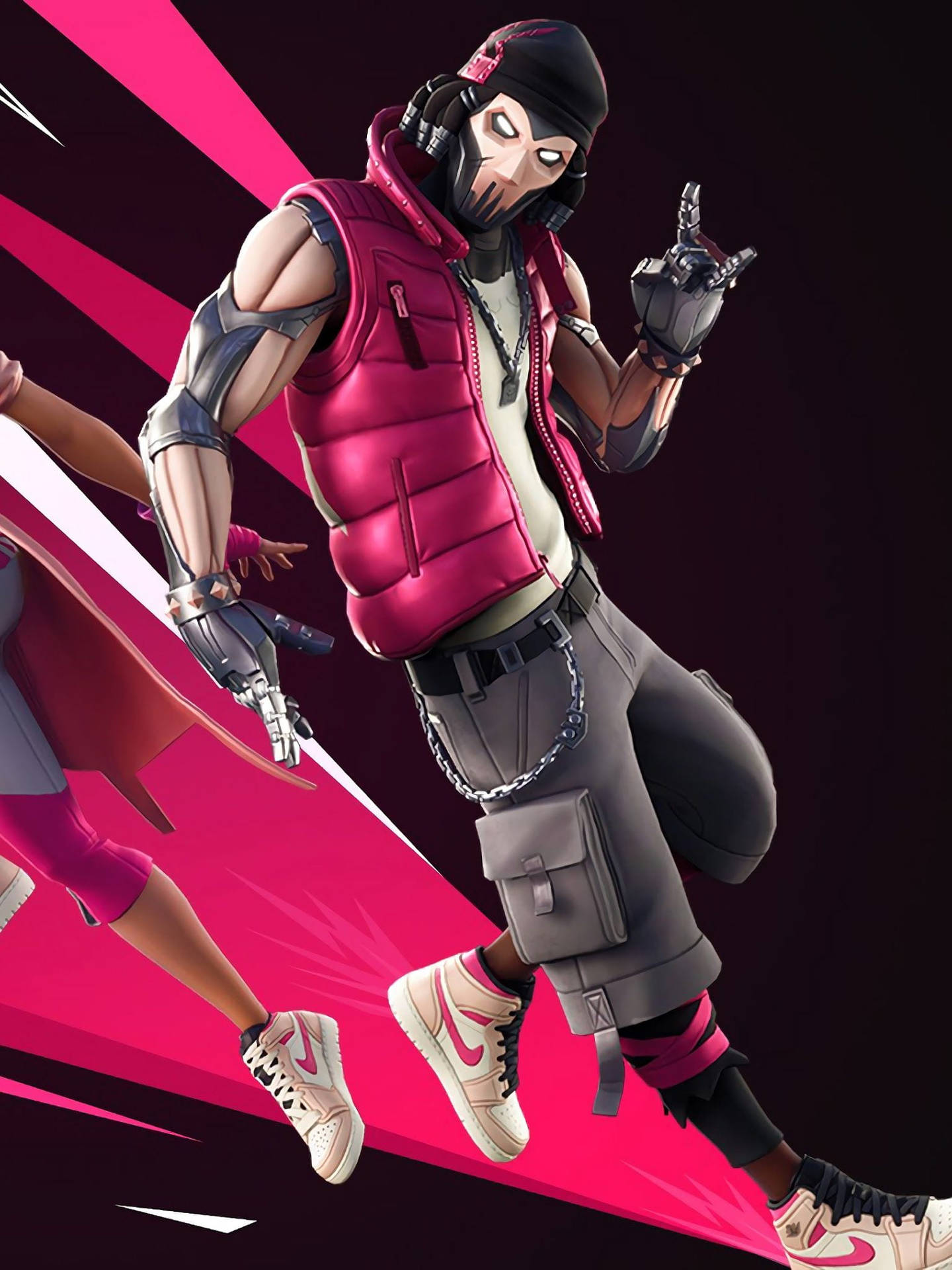 Fortniteprofilbild Pink Grind Epic Outfit. Wallpaper