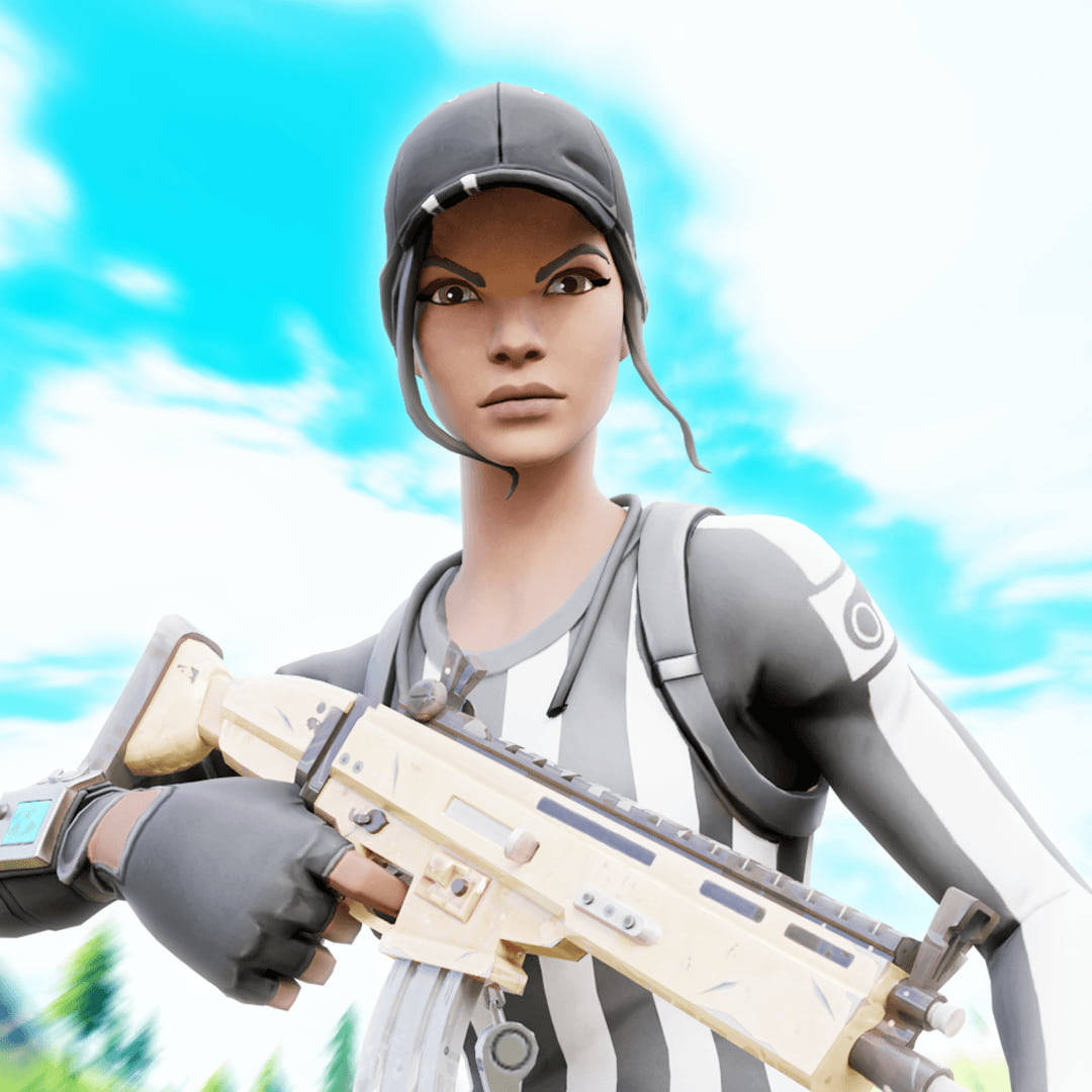 Fortnite PFP Whistle Warrior Outfit Wallpaper