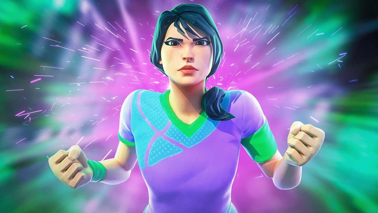 Become an Epic Games master with the Fortnite Poised Playmaker Wallpaper