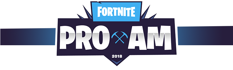 Fortnite Pro Am2018 Event Logo PNG