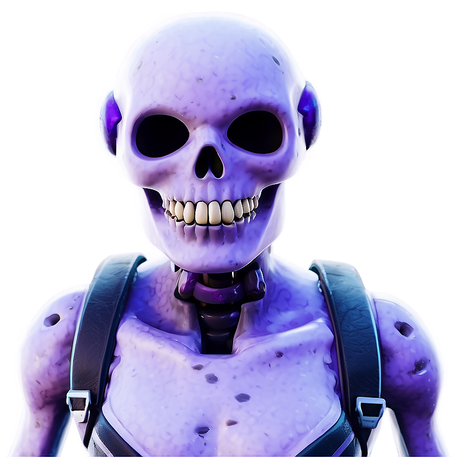 Fortnite Purple Skull Trooper Png 06202024 PNG