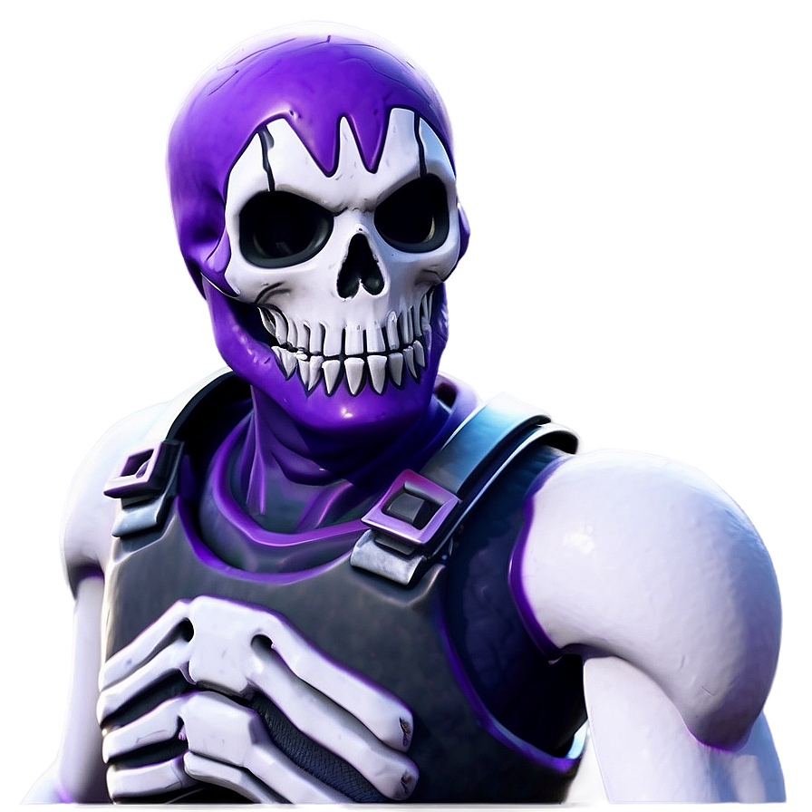 Fortnite Purple Skull Trooper Png Qtx PNG