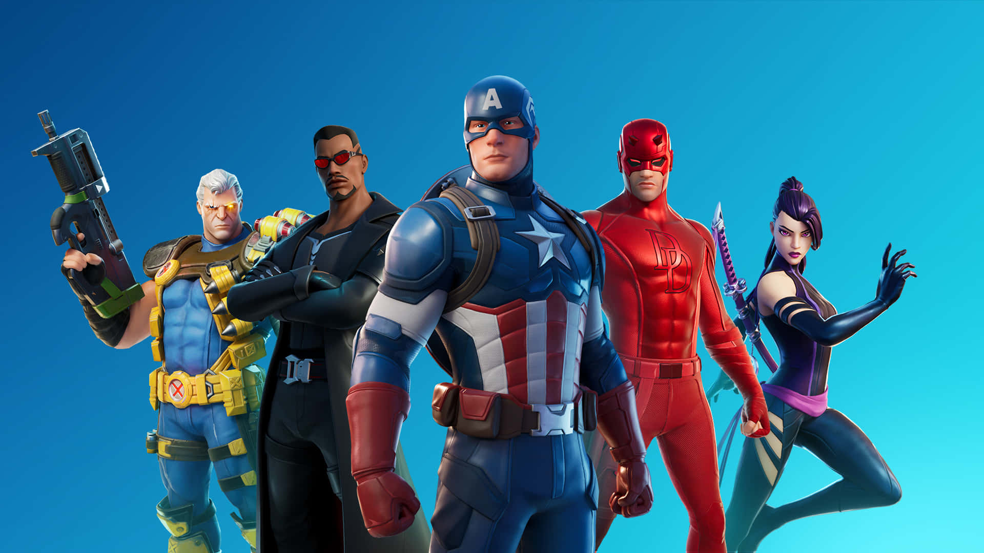 Fortnite Avengers Squad - Avengers Squad - Avengers Squad - Avengers Wallpaper