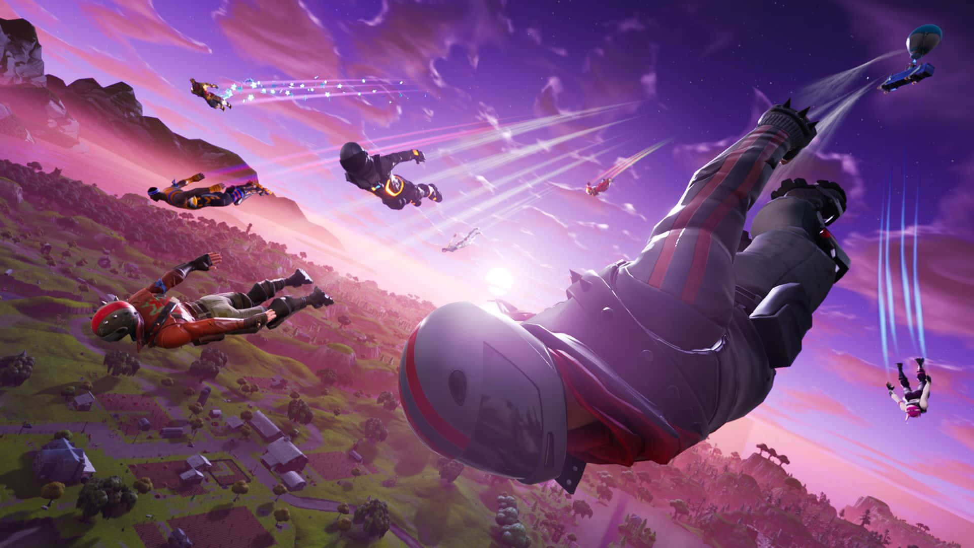 Explore the new world of Fortnite Season 6, unleash new gaming possibilities and more! Wallpaper