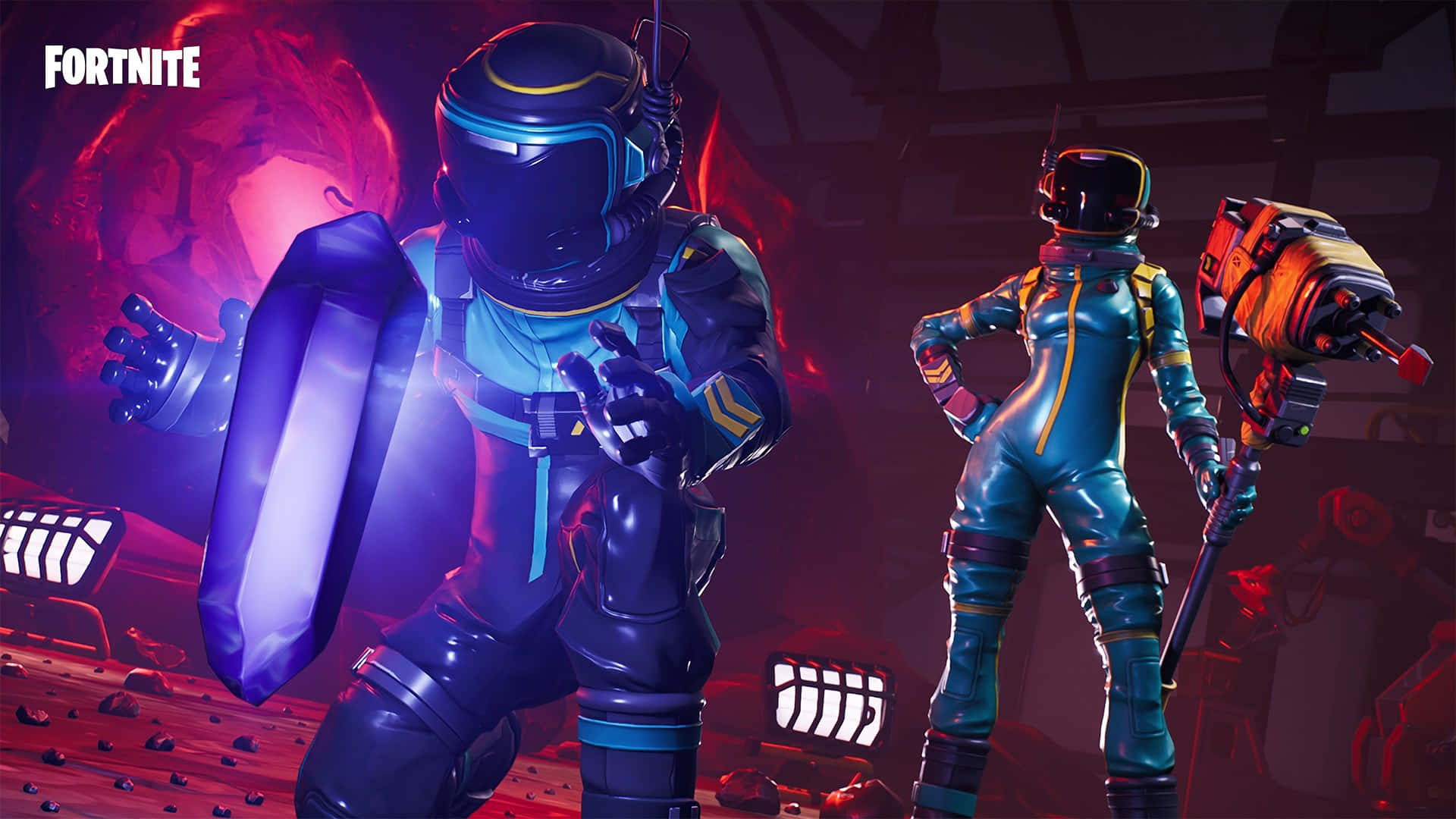 Fortnite_ Space_ Theme_ Skins_ H D Wallpaper