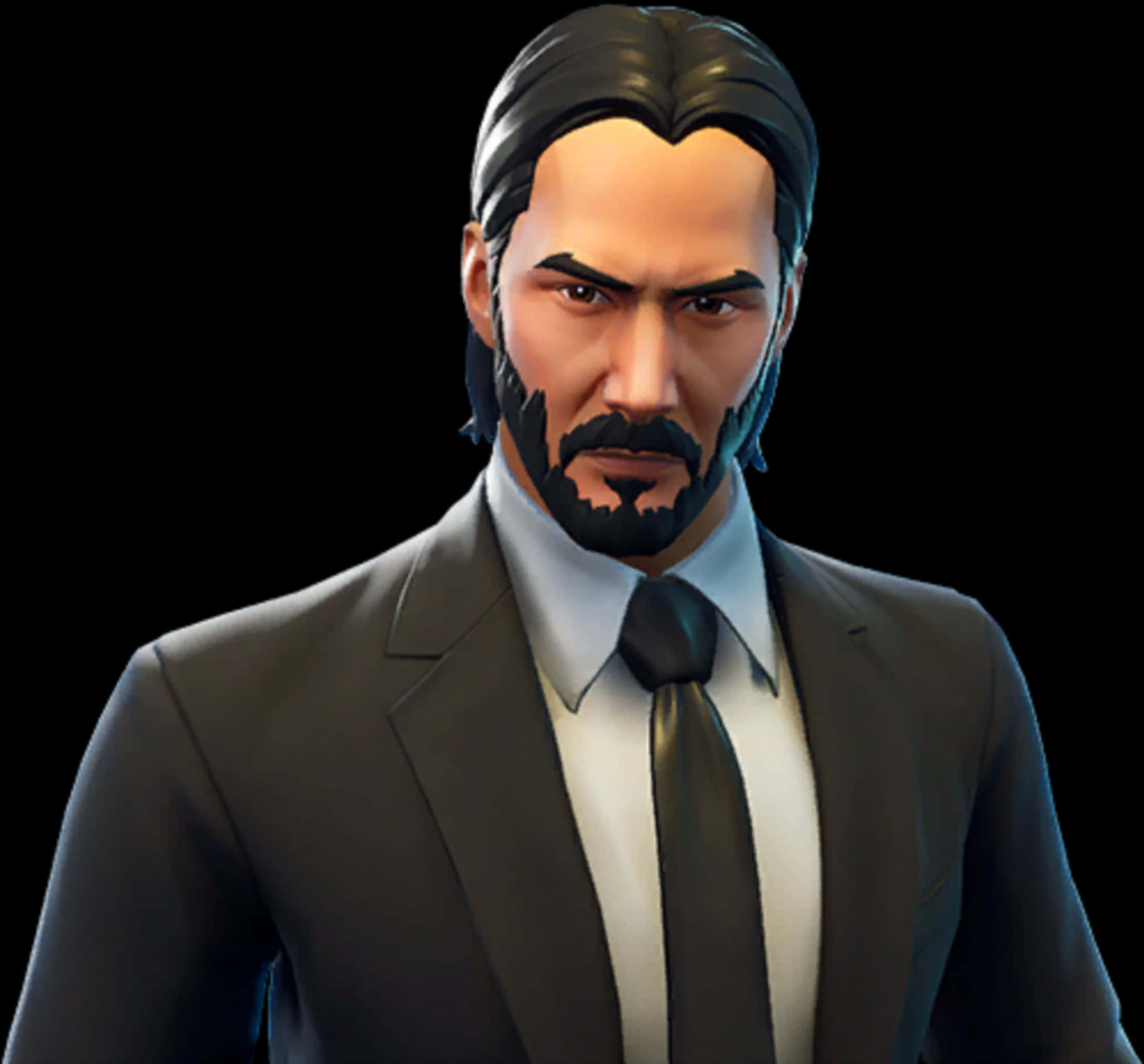 Download Fortnite Suited Character Portrait | Wallpapers.com