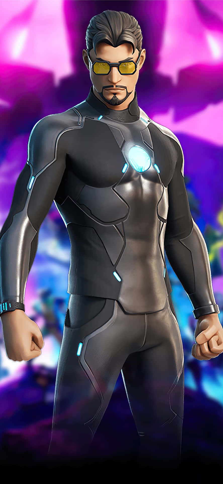 Fortnite Superhero Standing Pose Wallpaper