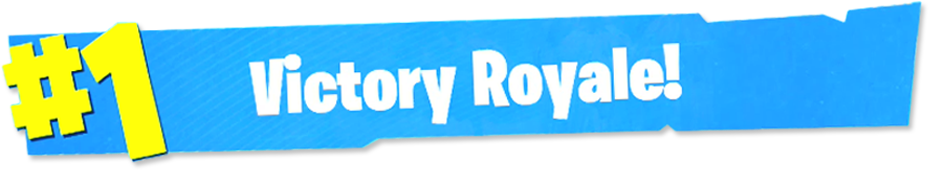 Fortnite Victory Royale Banner PNG