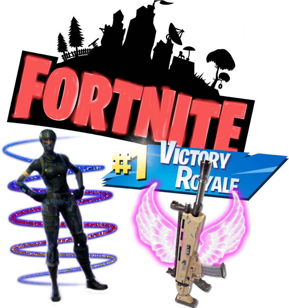 Fortnite Victory Royale Celebration PNG