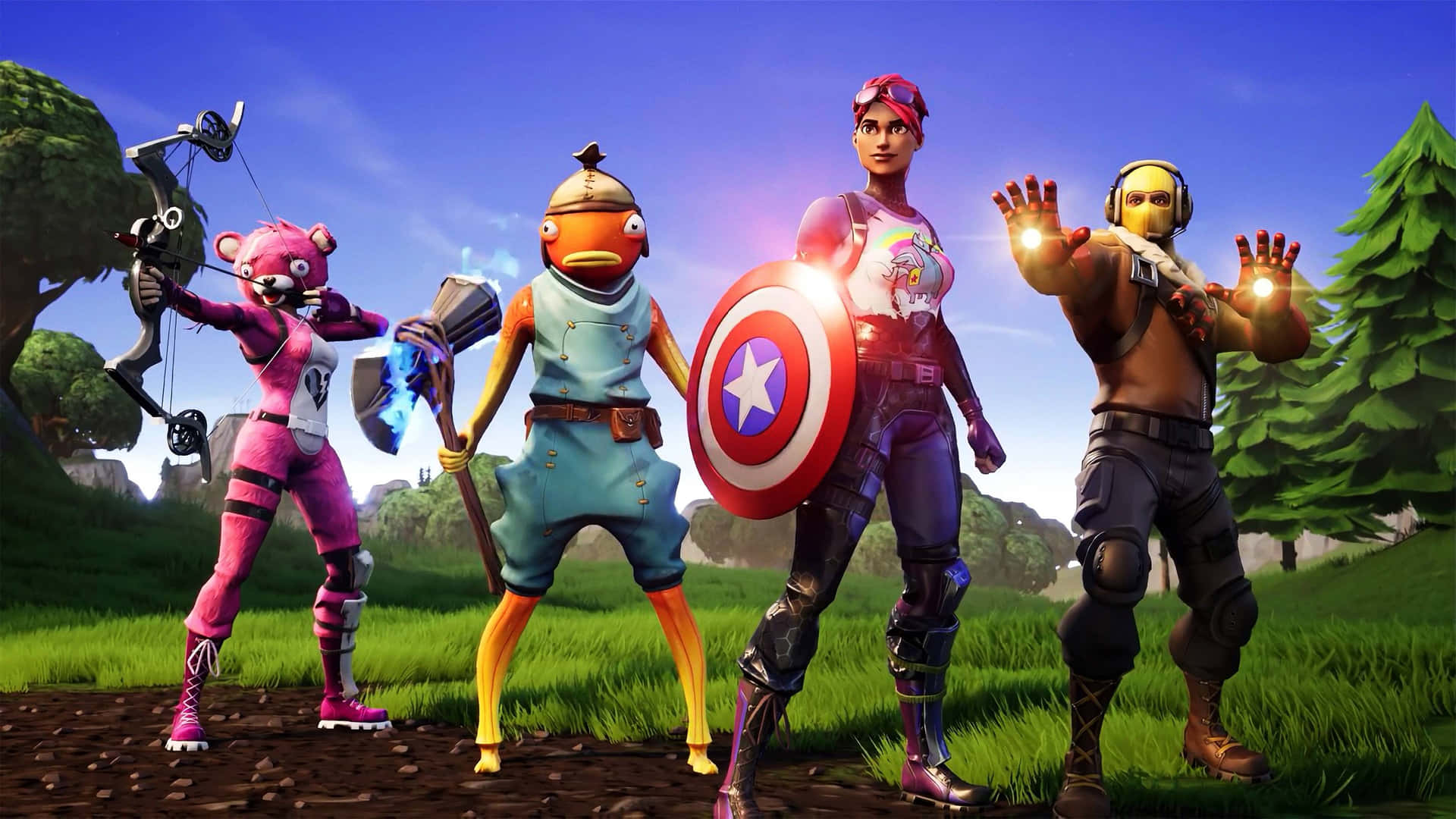 Experience Fortnite across Xbox consoles Wallpaper
