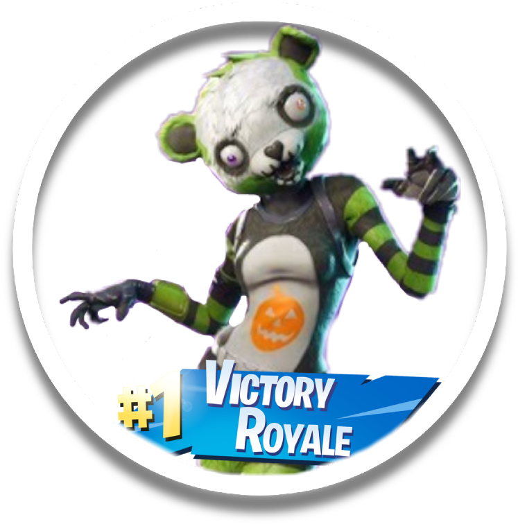 Fortnite Zombie Panda Victory Royale PNG