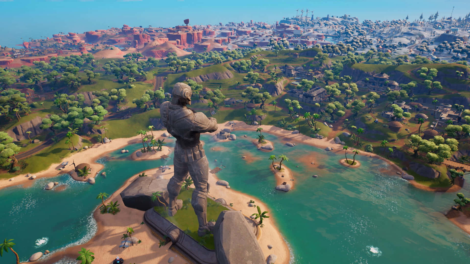 Fortnitekapitel 3 3840 X 2160 Bakgrund