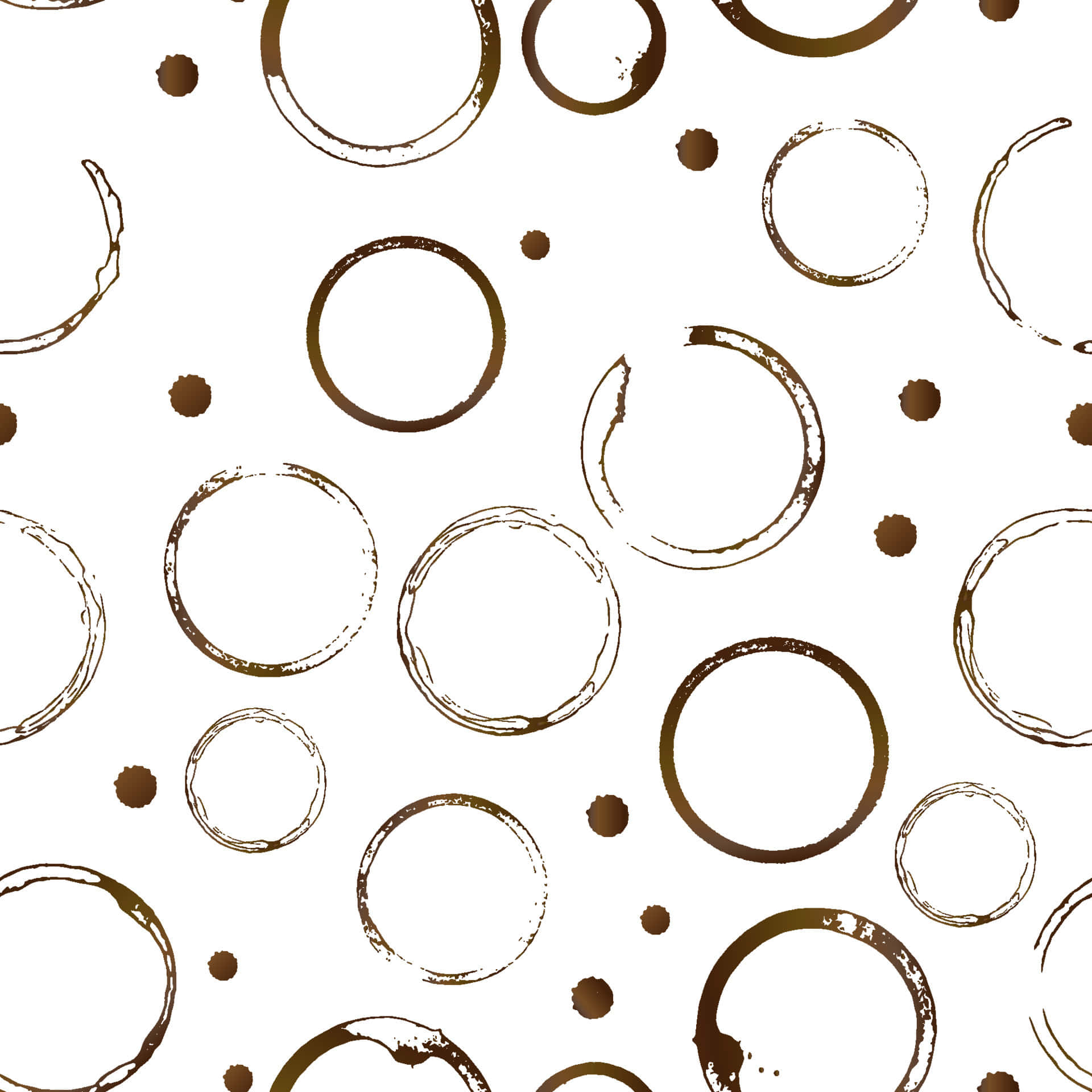 Fortuitous Circle Pattern Mark Wallpaper