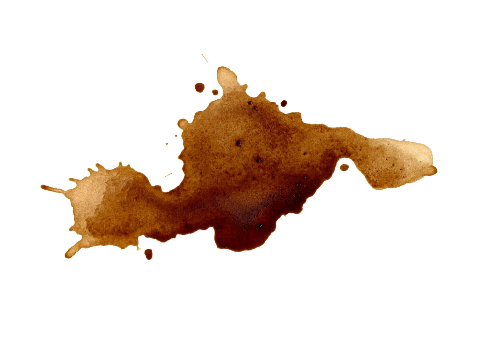 Fortuitous Coffee Ink Mark Wallpaper