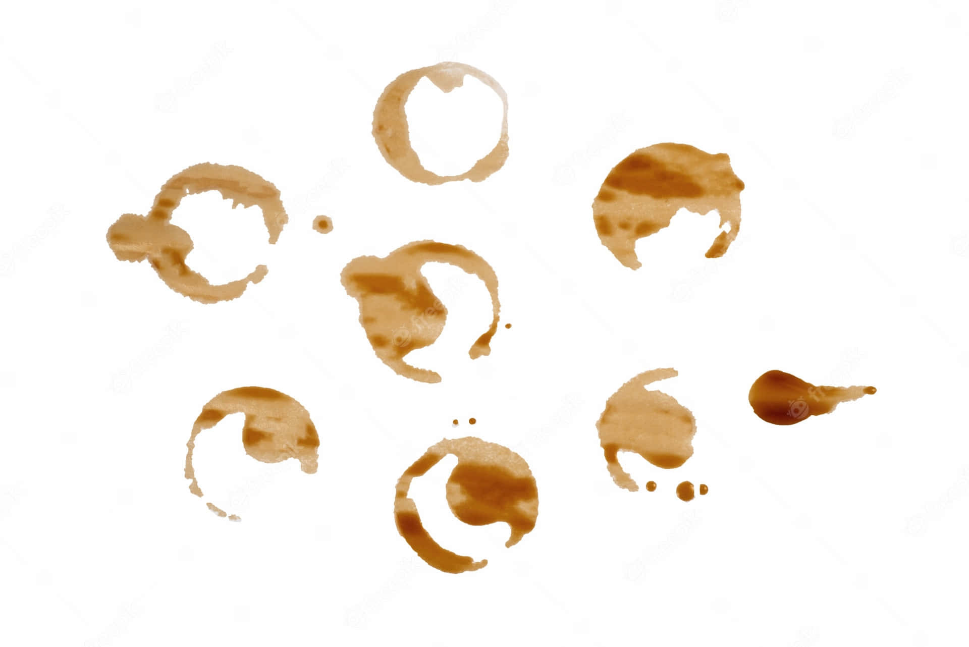 Fortuitous Coffee Stain Wallpaper