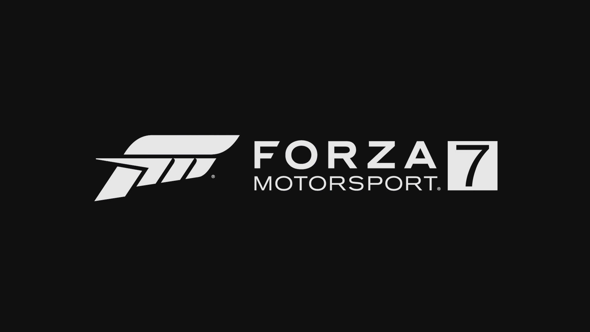 Forza 7 Motorsport Logotyp Wallpaper