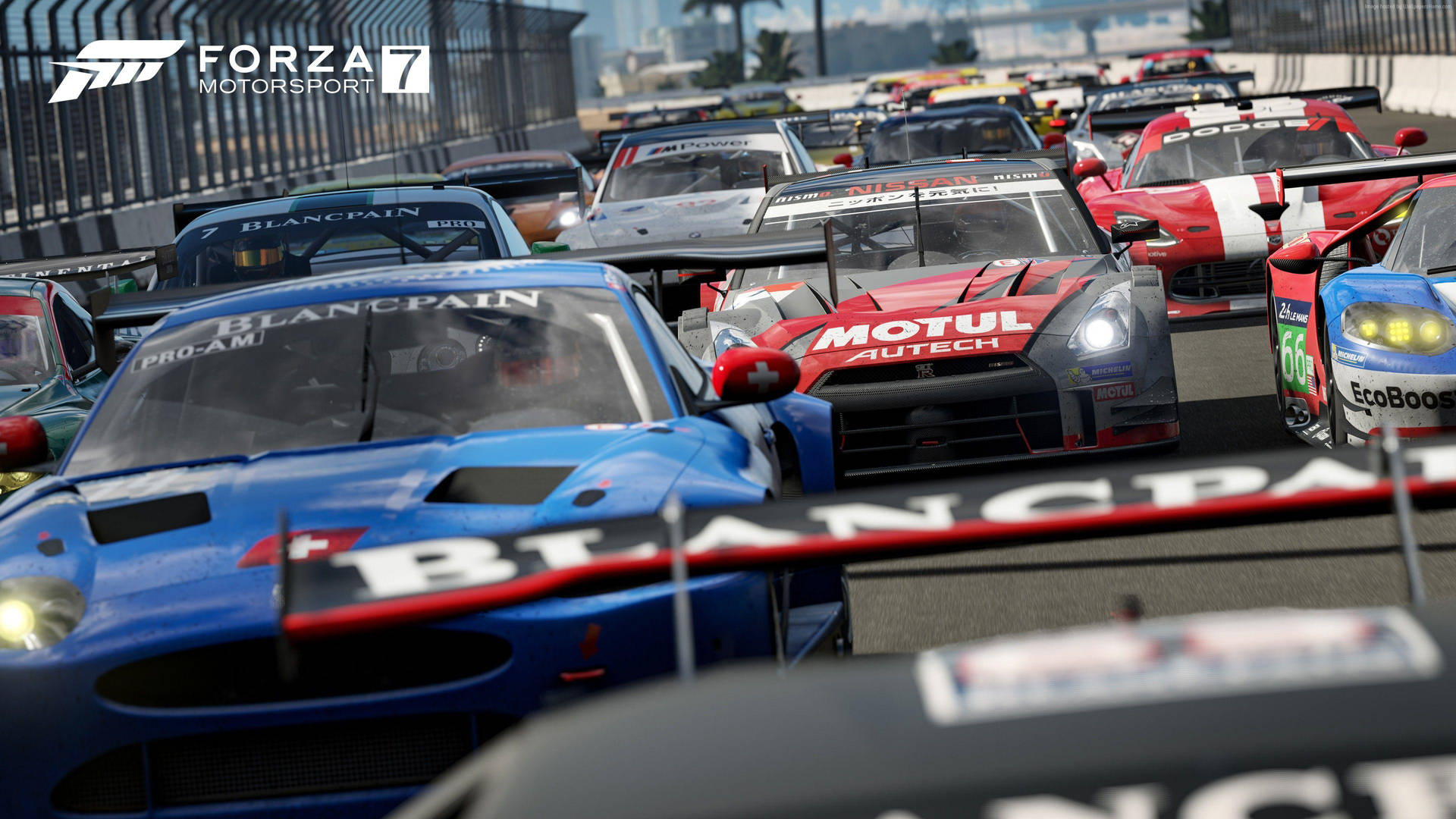 Forza 7 Racing Cars Wallpaper
