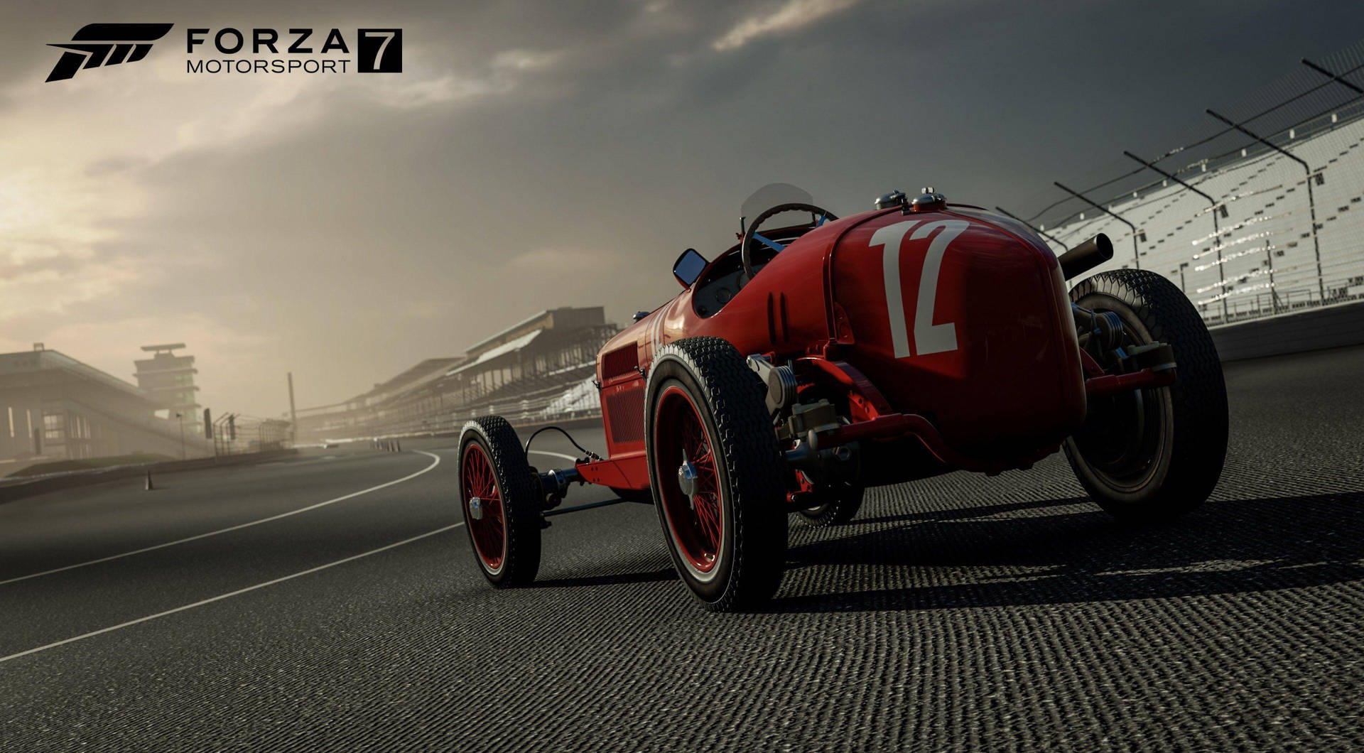 Forza7 Coche Rojo Único Fondo de pantalla