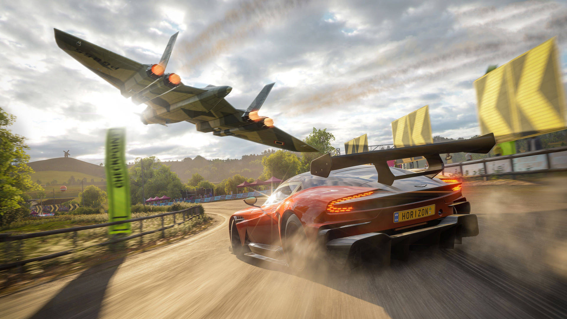 Komigång I Racet Med Forza Gaming. Wallpaper