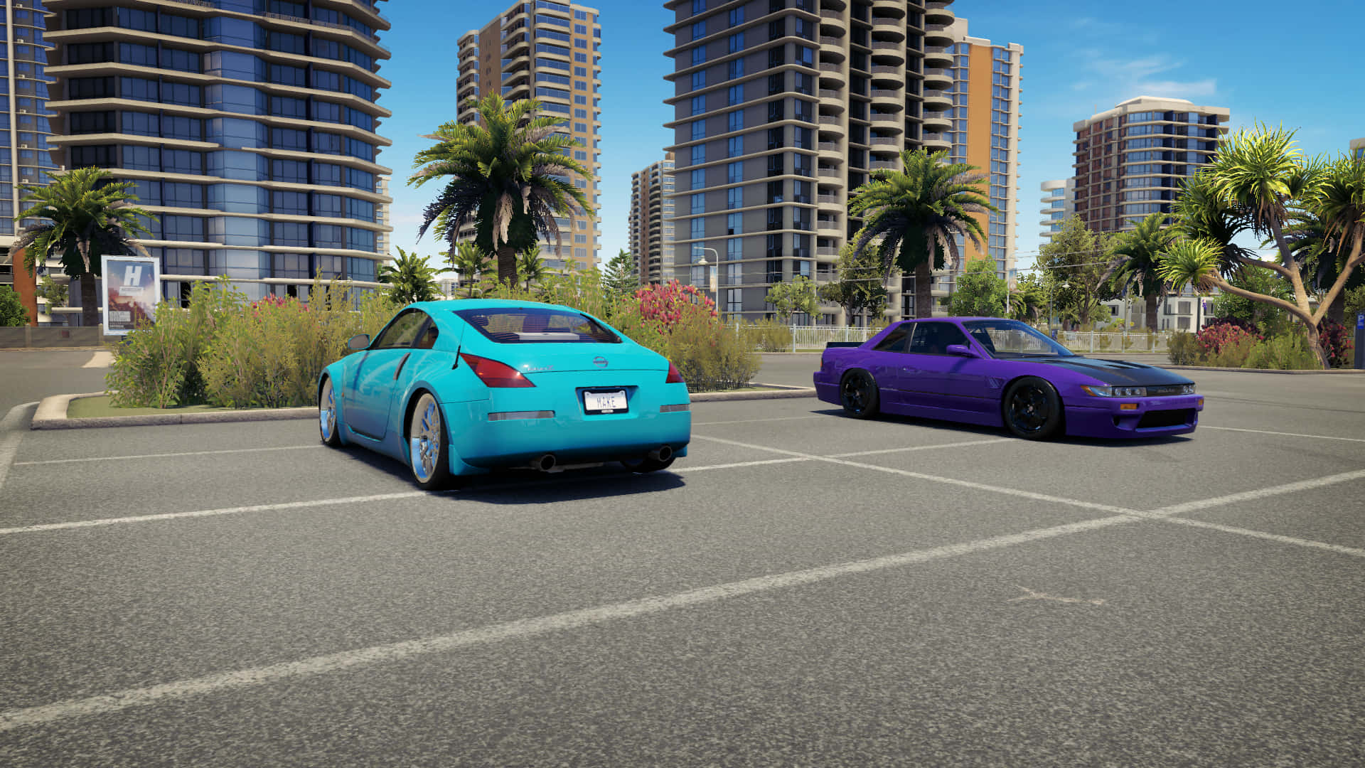 Forza Horizon 3 Video Game Parking Lot Picture