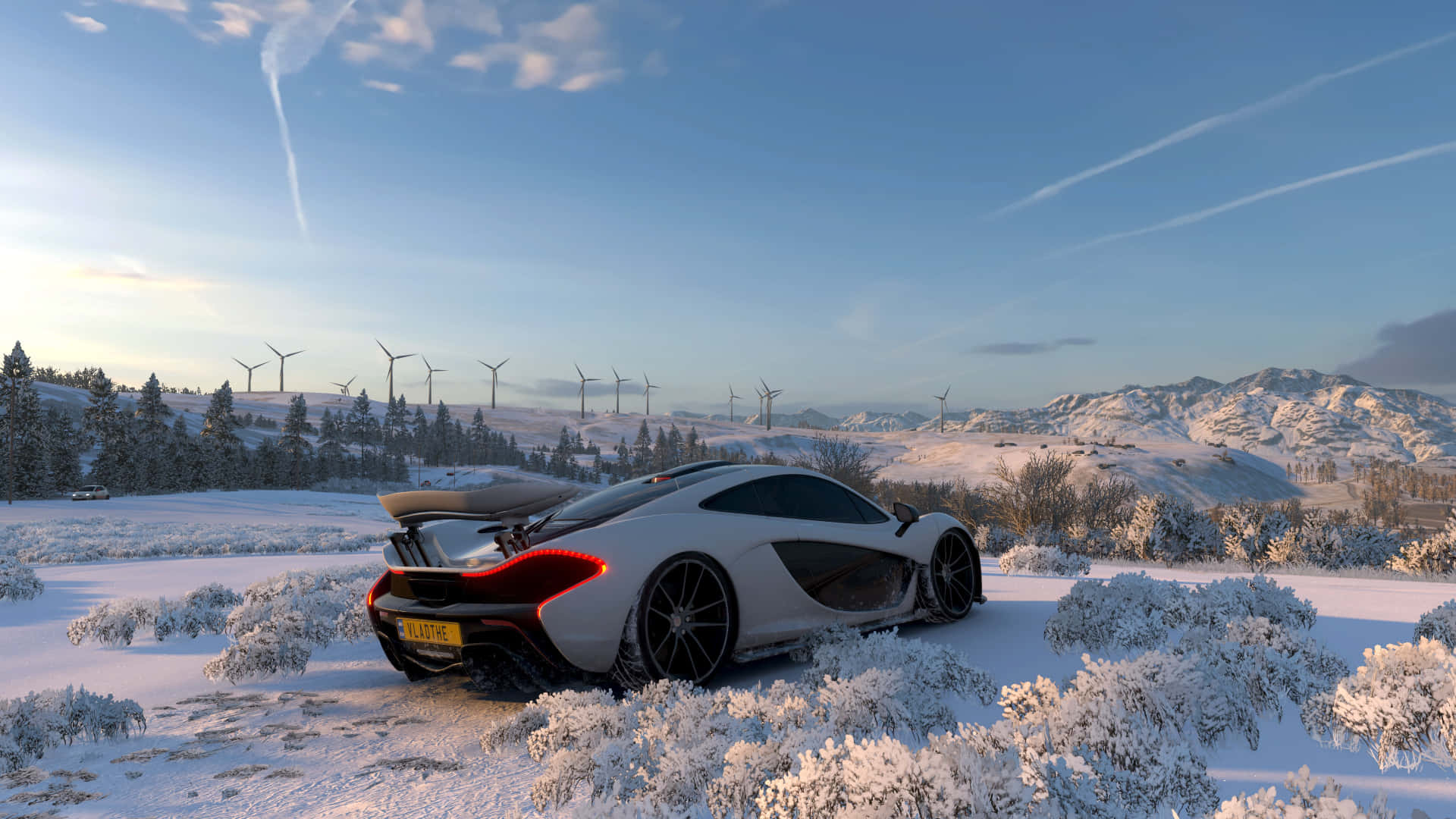 Mclarenblanco Forza Horizon 4 Hd Fondo de pantalla