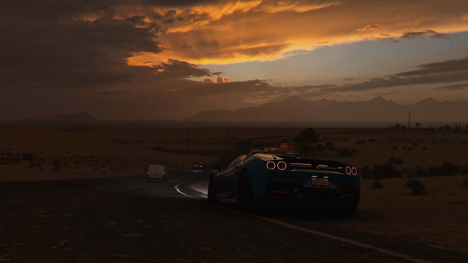 "Experience the thrill of extreme racing on Forza Horizon 5 4K" Wallpaper