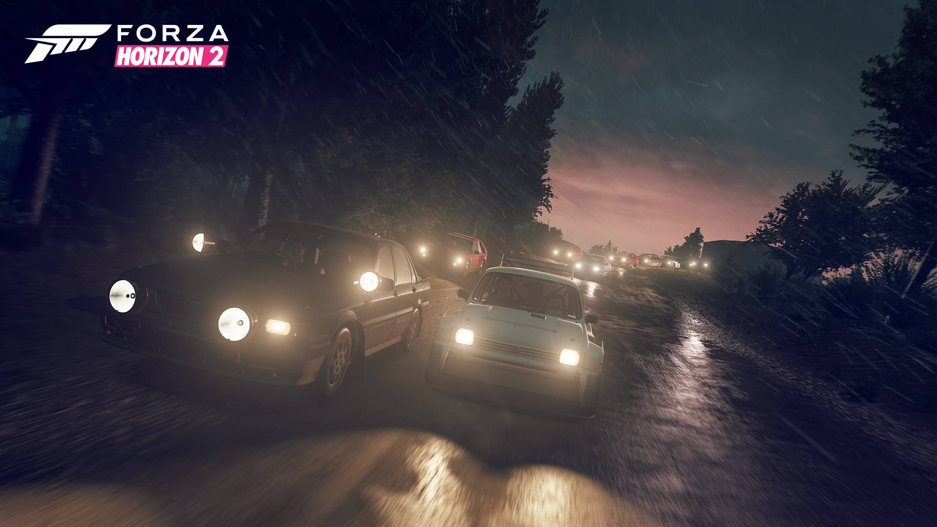 Forza Horizon Race At Night Picture