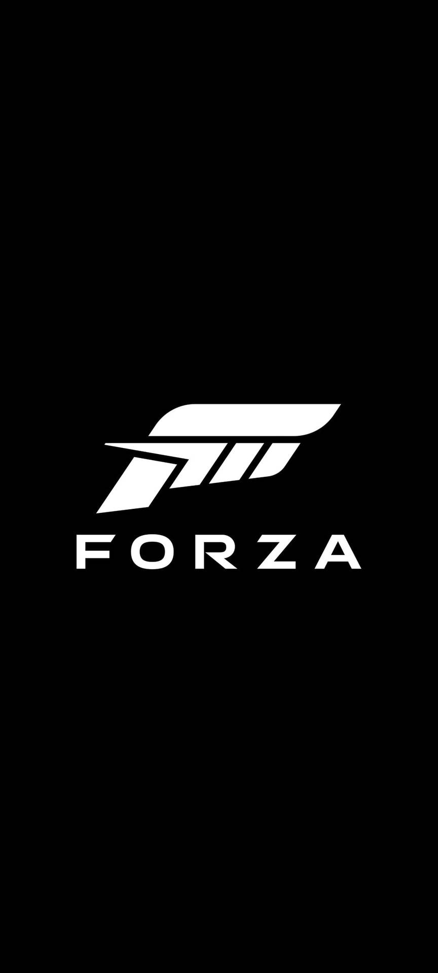 Forza Iphone Black Logo Picture