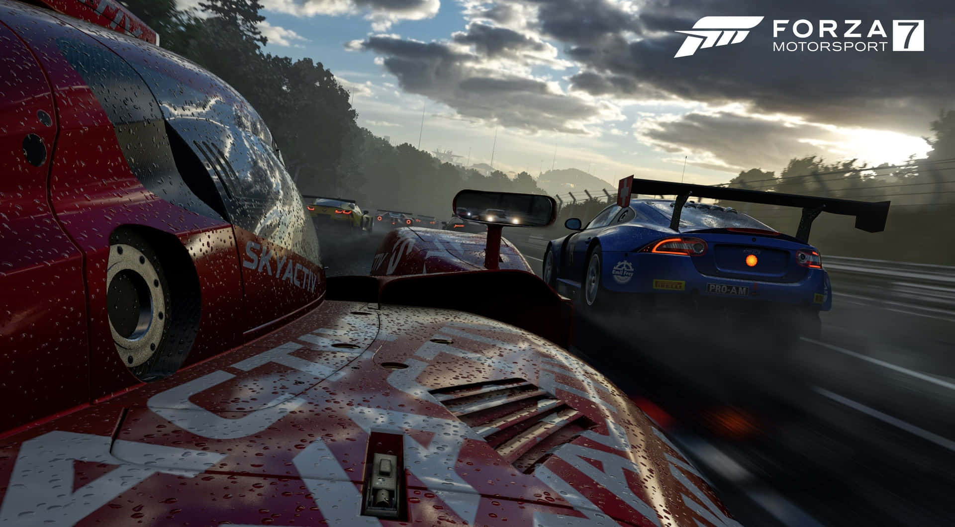 Forza Racing 7 screenshot af dit liv Wallpaper