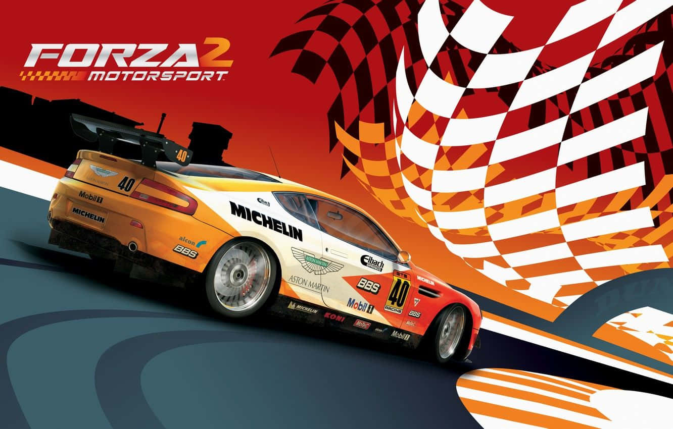 Forzamotorsport 2-tävlingsbil Wallpaper