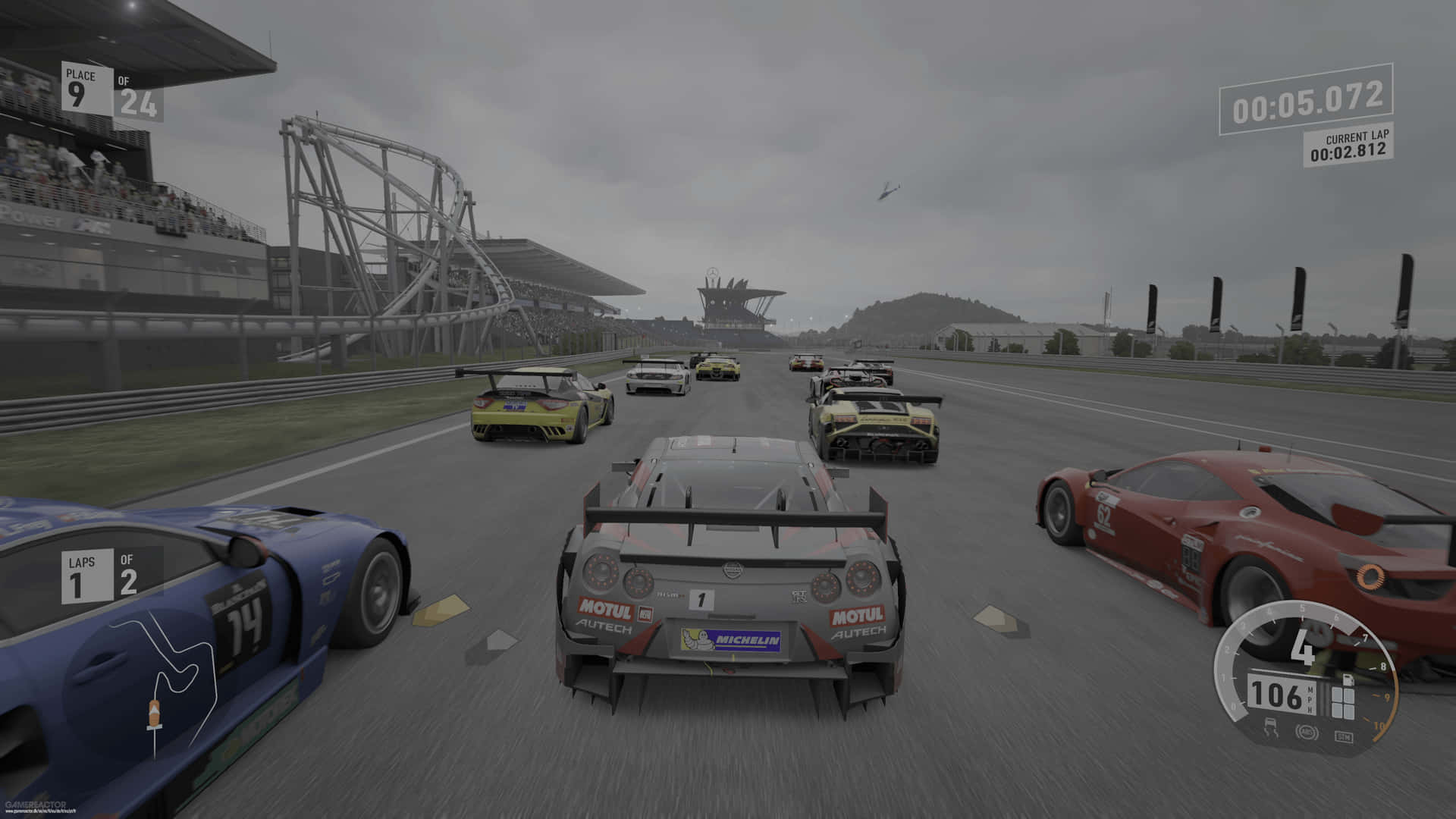 Erlebeden Nervenkitzel Des Rennens Mit Forza Motorsport 7.