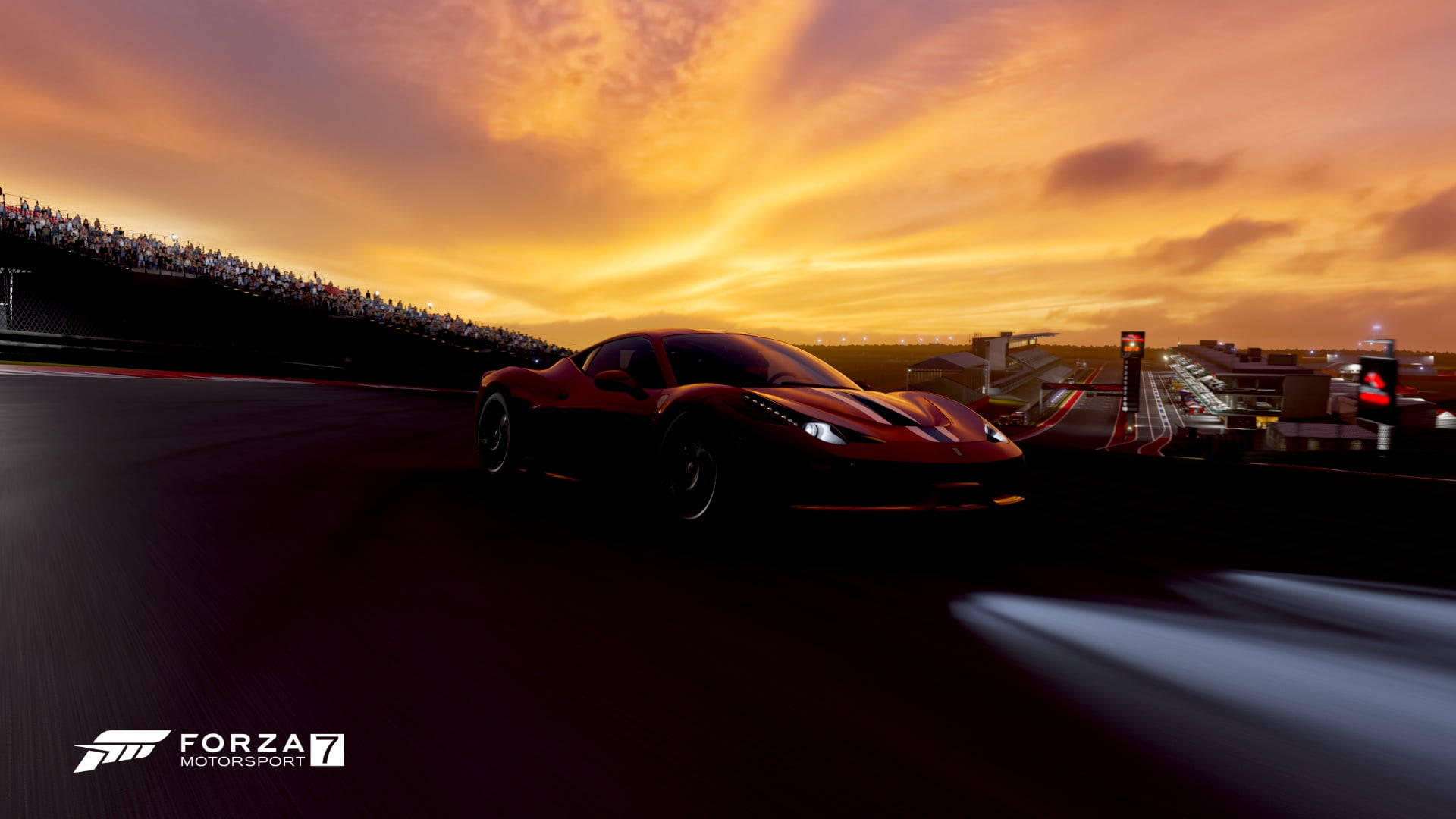 Forza Motorsport 7 Ferrari 458 Sunset Picture