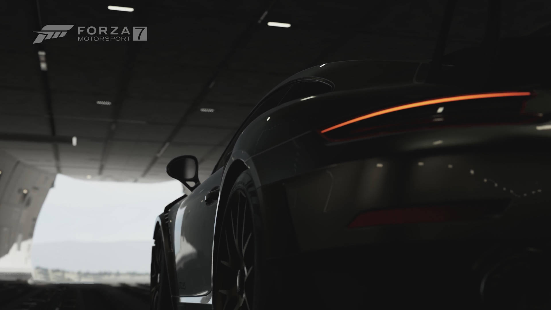 Garajede Porsche En Forza Motorsport 7 Fondo de pantalla
