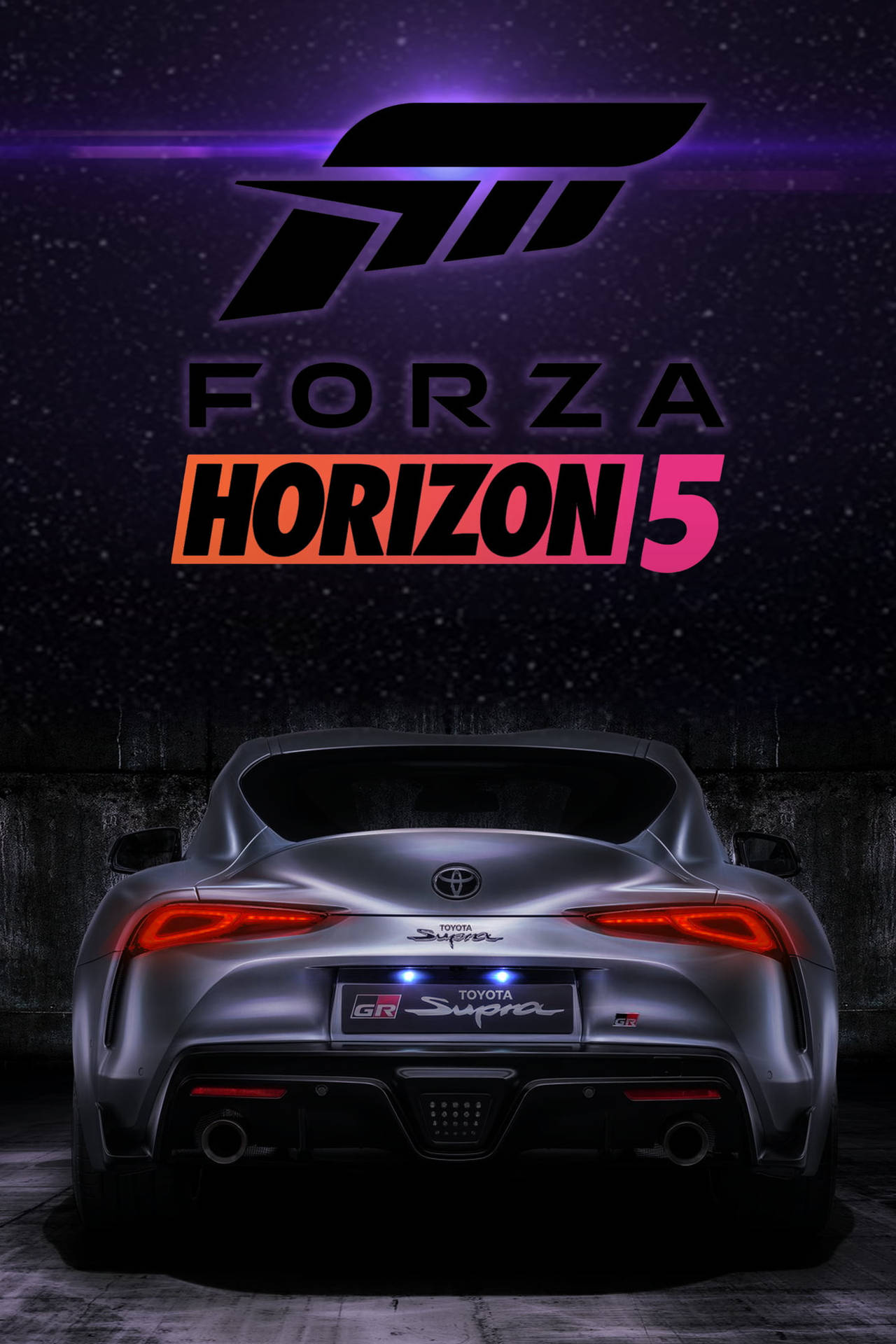 Forza Toyota Supra Iphone Picture