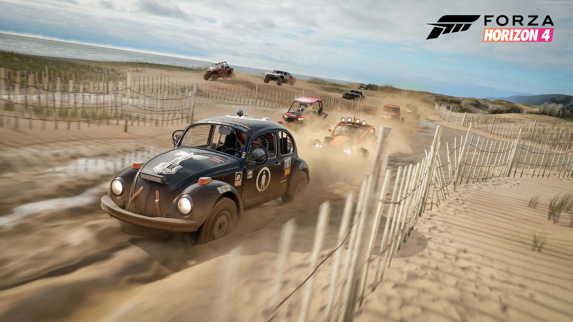 Experience The Thrill Of Racing With Forza Wallpaper