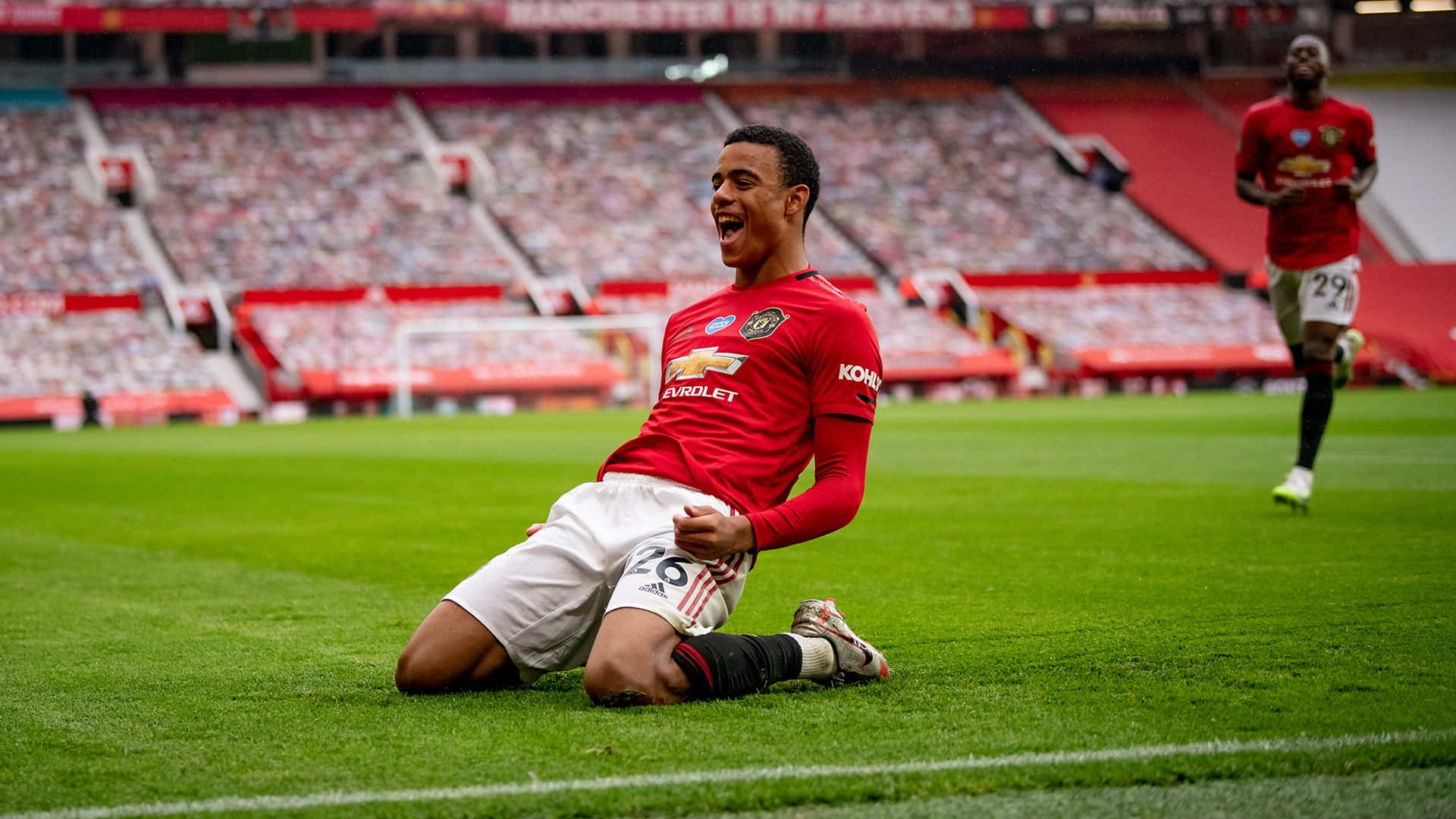 Fotodi Mason Greenwood In Formato 1920 X 1080