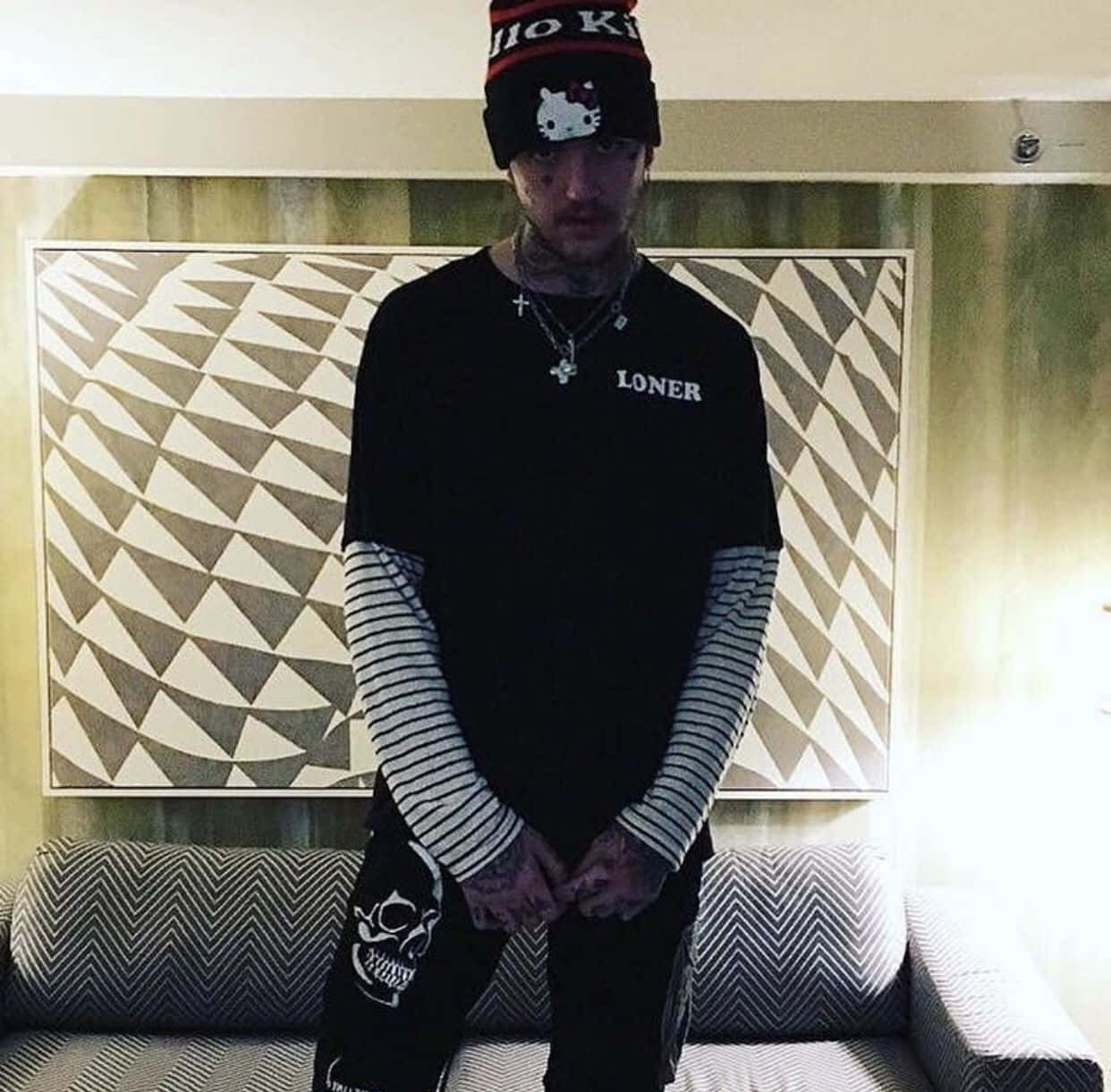 Fotosdo Lil Peep Como Papel De Parede Para Computador Ou Celular.