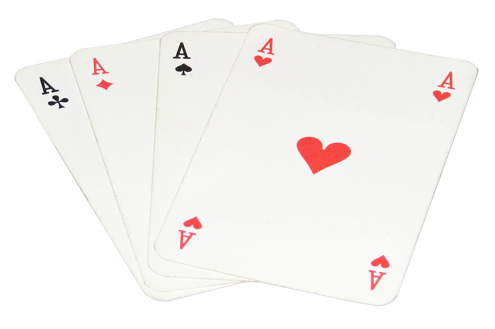 Four Aces Playing Cards PNG