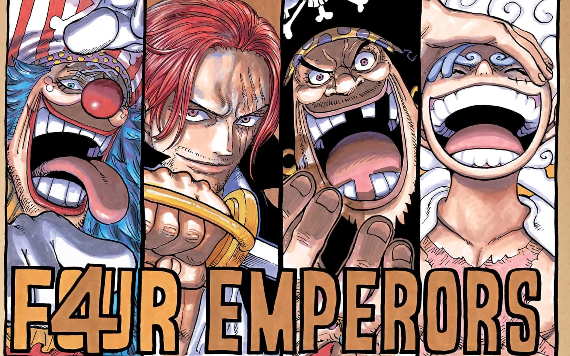 "Four Emperors" Wallpaper