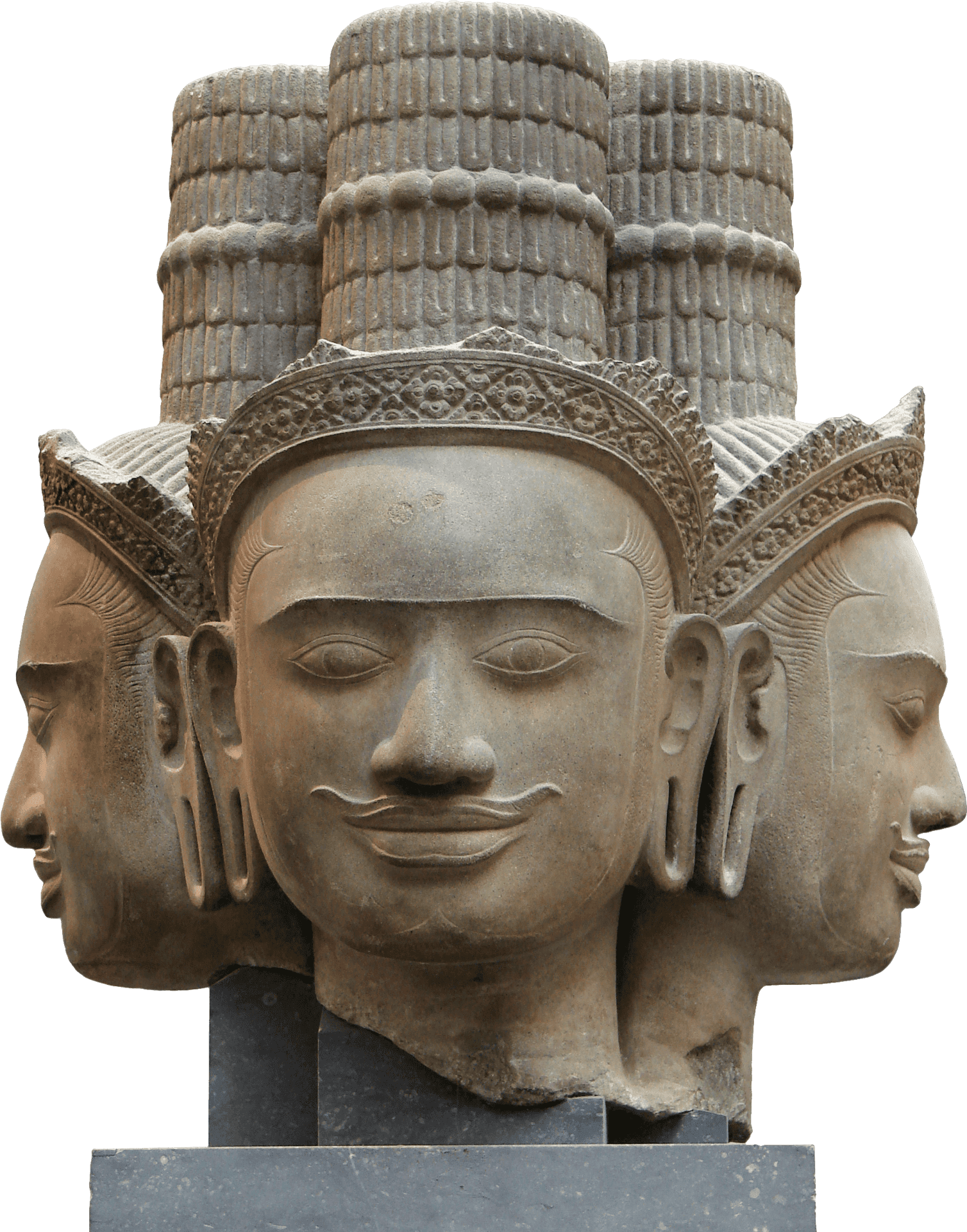 Four Faced Brahma Statue PNG