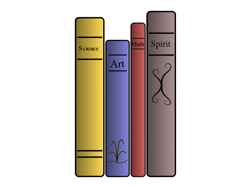Four Pillarsof Knowledge Books PNG