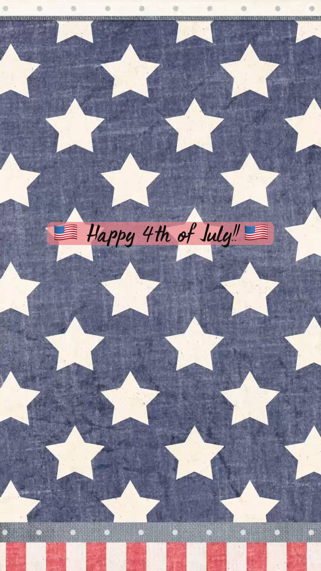 Celebrer uafhængighed og frihed med en fjerde juli fyrværkeri visning Wallpaper
