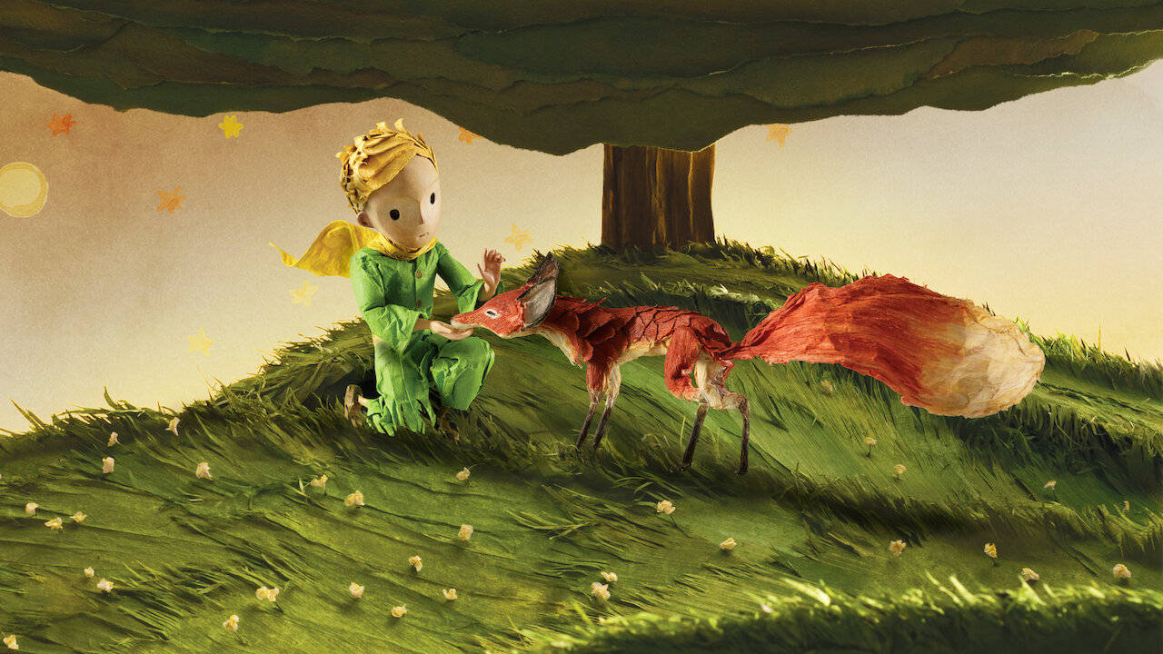 Fox And The Little Prince Wallpaper