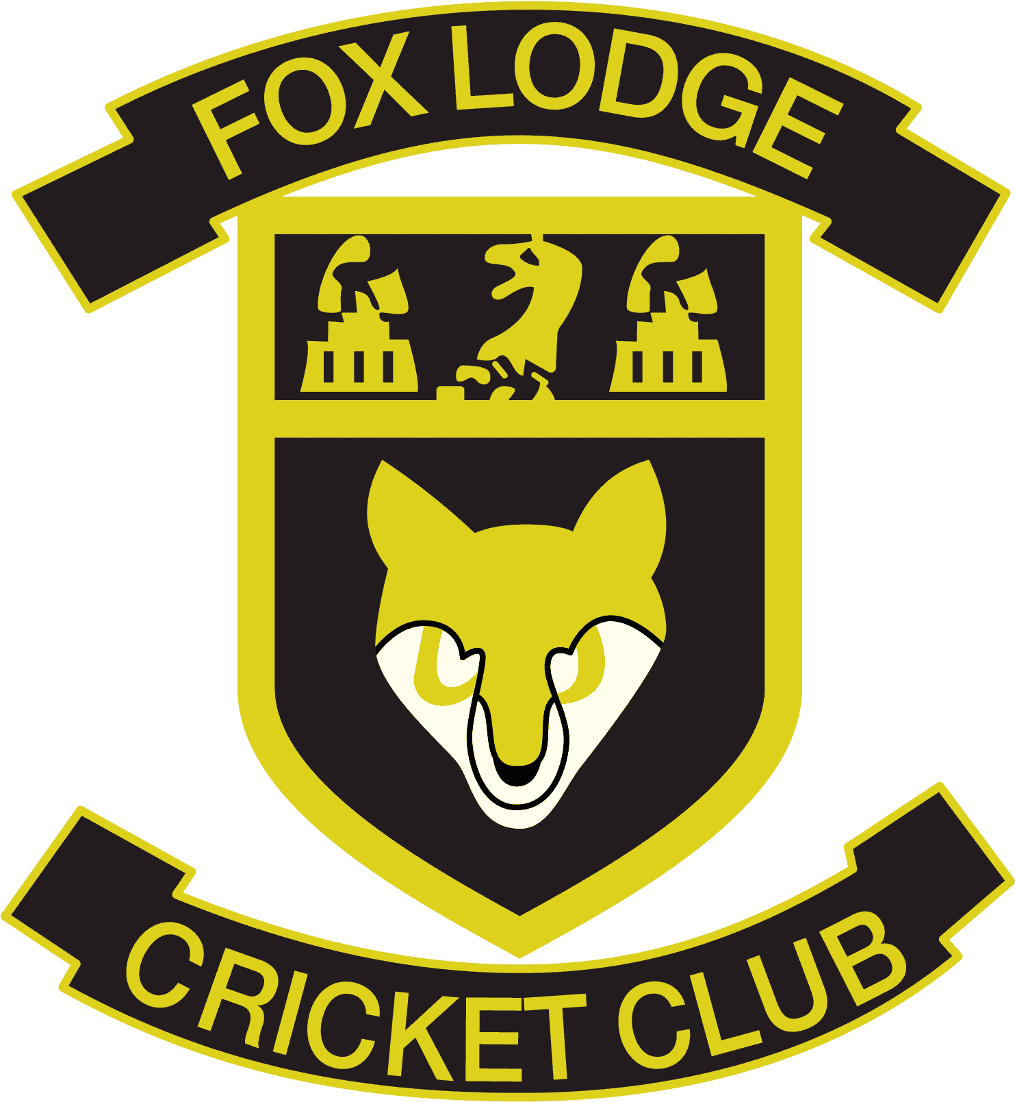 Download Fox Lodge Cricket Club Emblem | Wallpapers.com