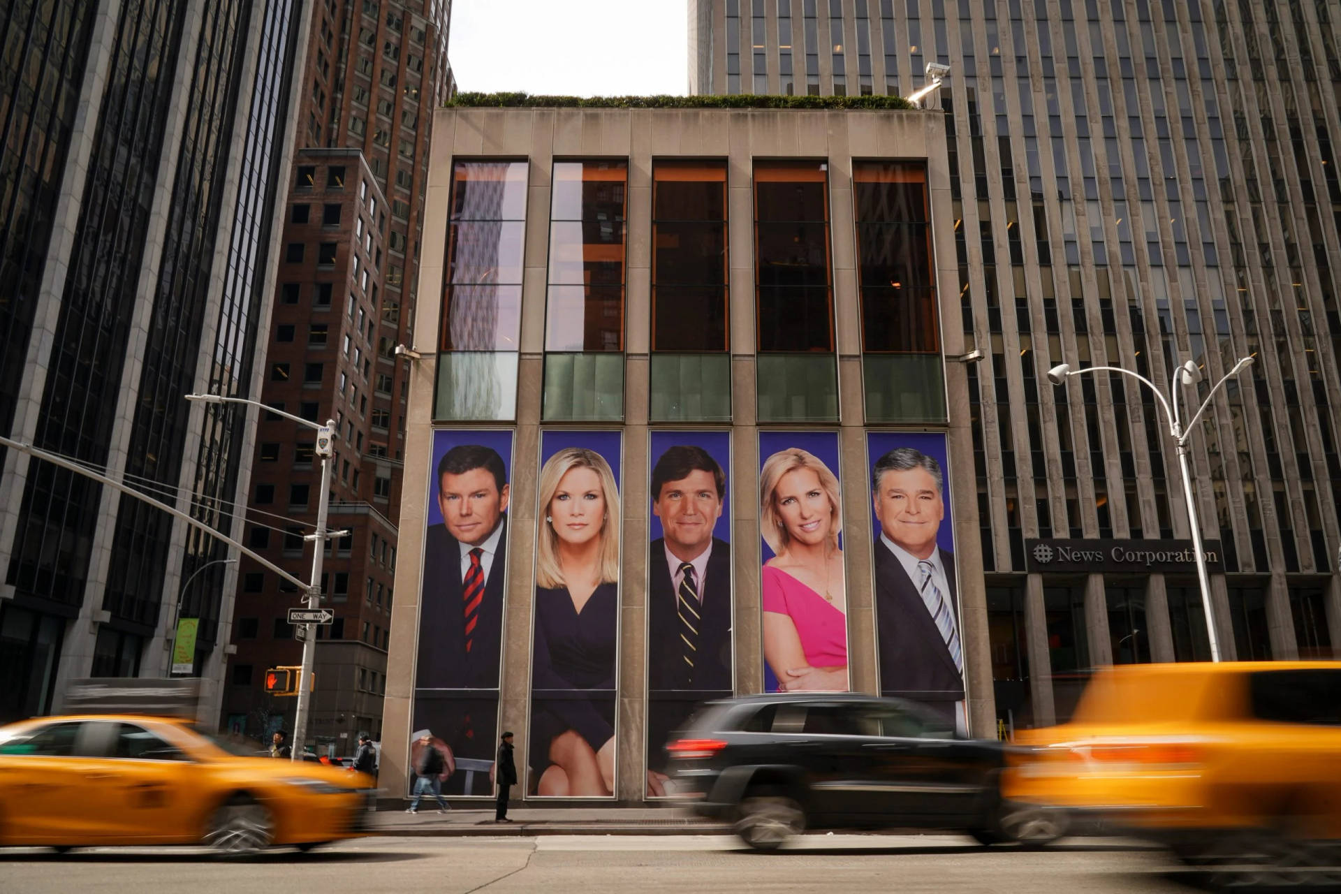 Bannersde Los Edificios De Fox News Fondo de pantalla