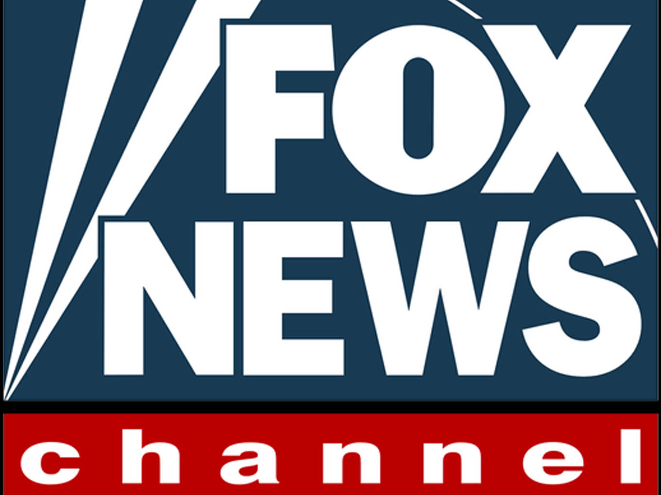 Fox News Channel Faded Logo Wallpaper: Logo-baggrund af Fox News Channel er aftaget Wallpaper