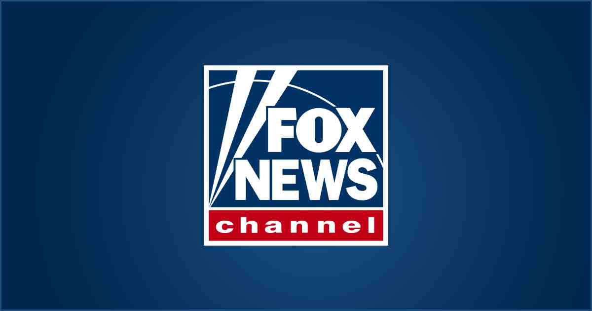 Foxnews-kanalen I Blått. Wallpaper