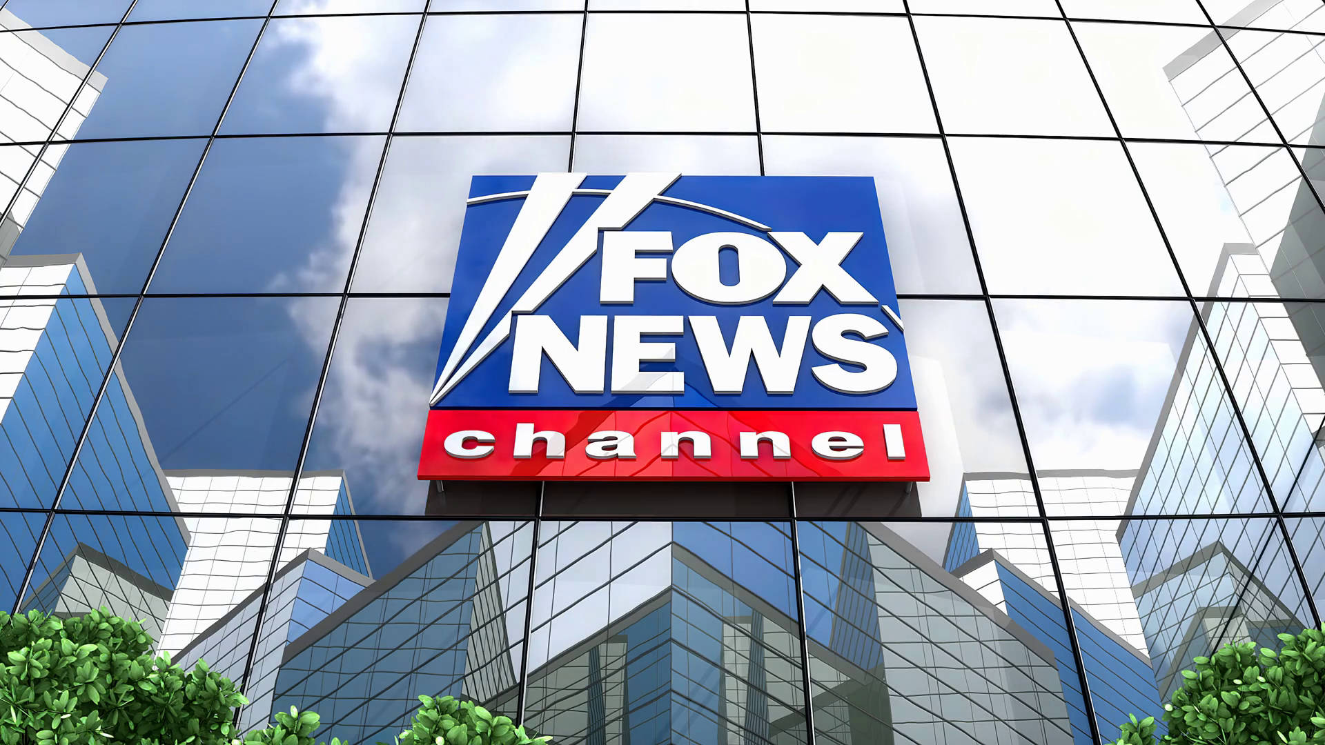 Segnaletica Da Parete Del Canale Fox News Sfondo