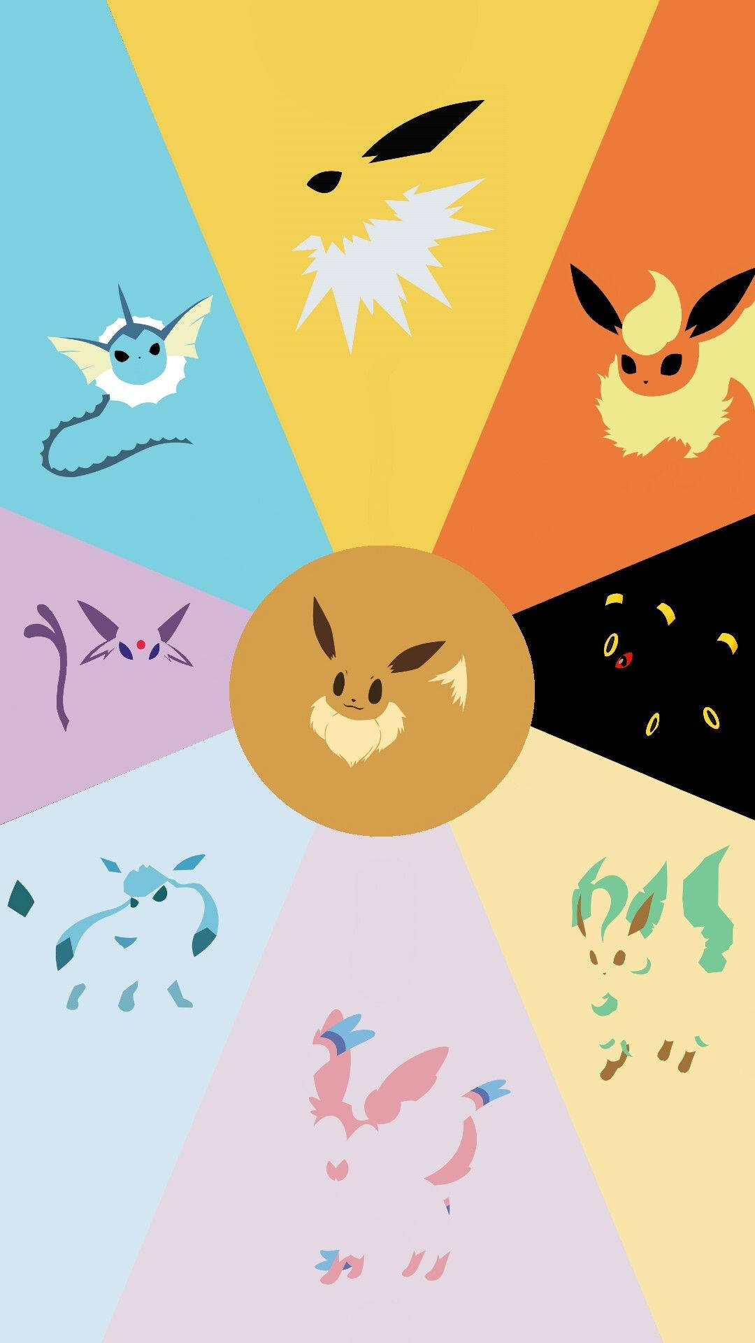 Fox Pokémon Eevee Evolutions Background