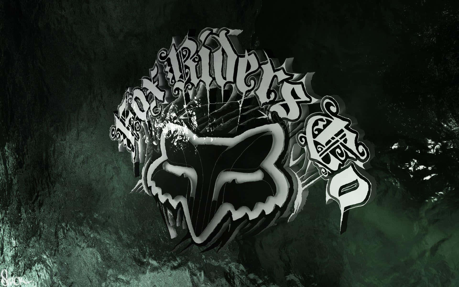 Logoen af en ræv på en mørk baggrund Wallpaper